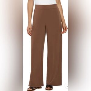 Three Dots BNWT Wide-Leg Women's Pants in Brown Size L